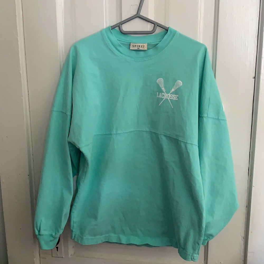 Lacrosse Spirit long sleeve shirt XS teal